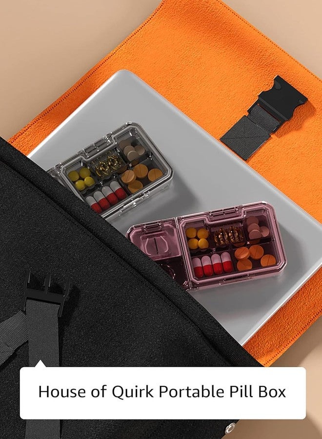 BLISS START Pill Cutter, Pill Splitter, Portable Multi Function Pill Crusher Cutters with Pill Storage Box, for Cutting Small or Large Vitamins Medicine - Daily Medication Travel Essentials (1Pcs). - Image 5